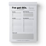 I've Got This: Daily To-Do List Notepad