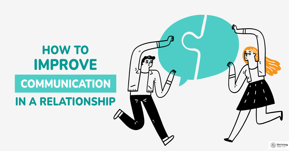 illustrated couple holding together a speech bubble